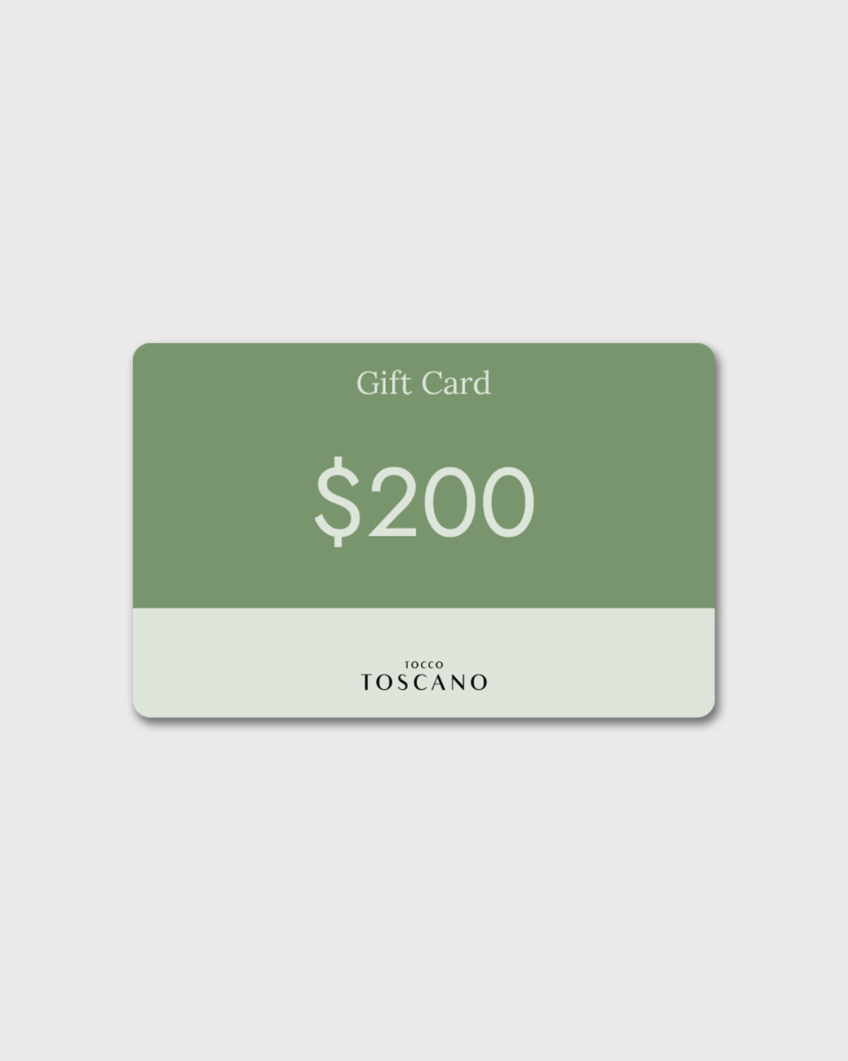 Gift Card: S$200