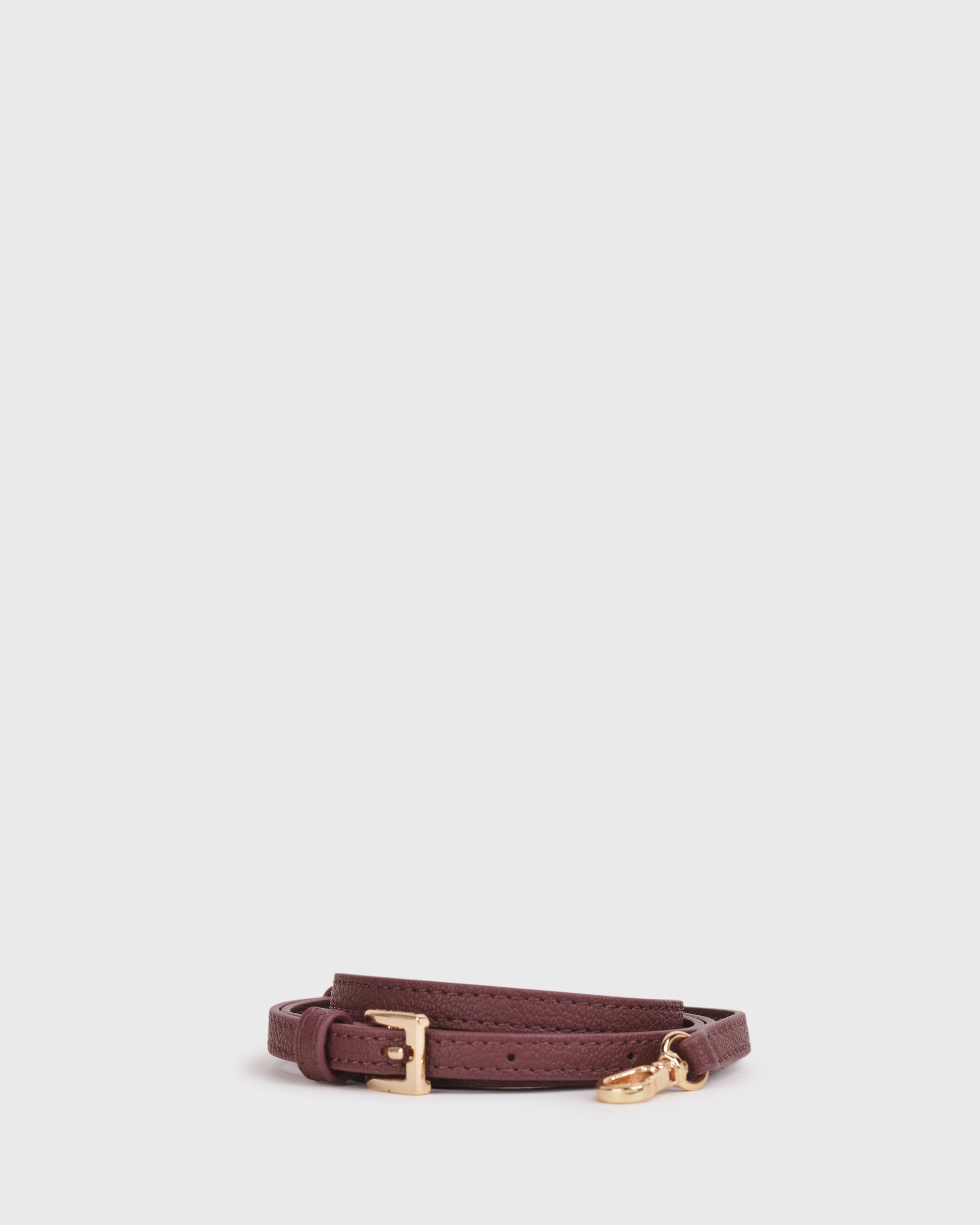 Aimee 10mm Adjustable Bag Strap (Burgundy)