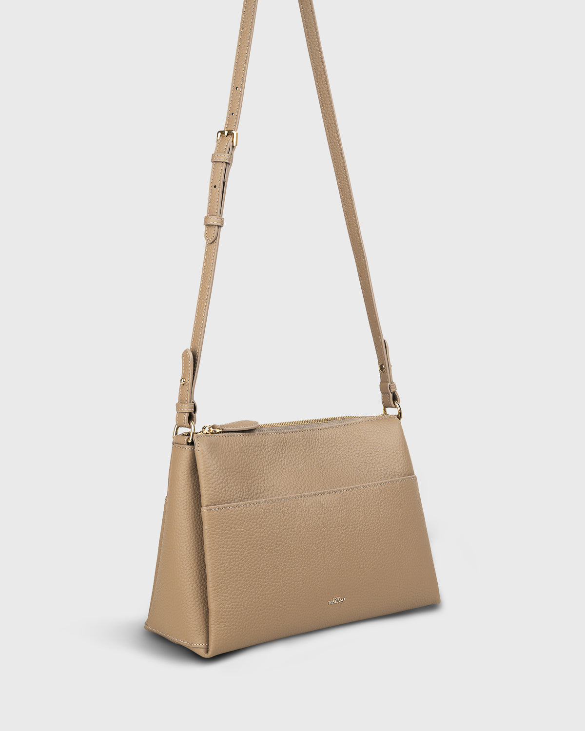 Taupe shoulder bag online