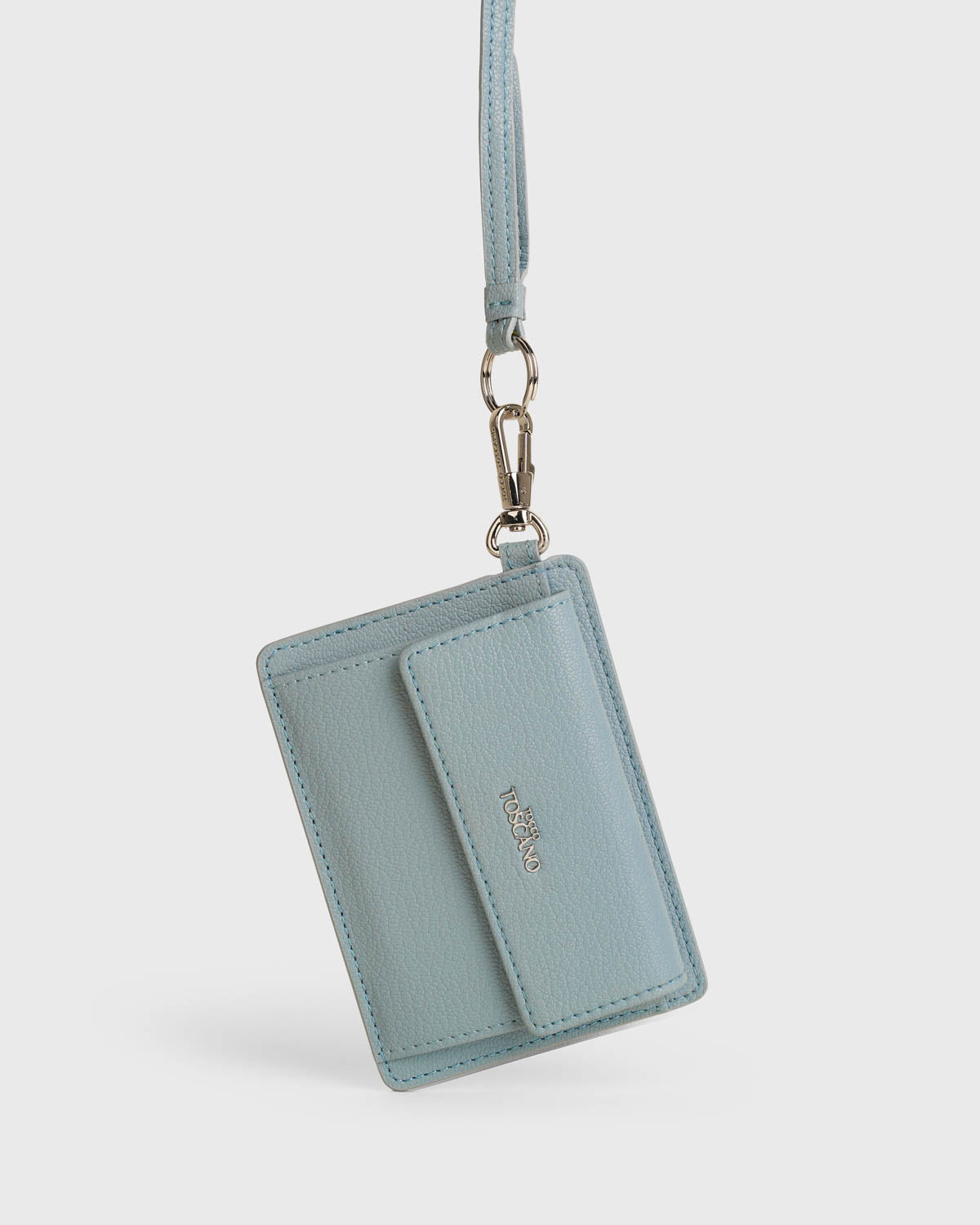 Ember Cardholder with Lanyard (Slate Blue)