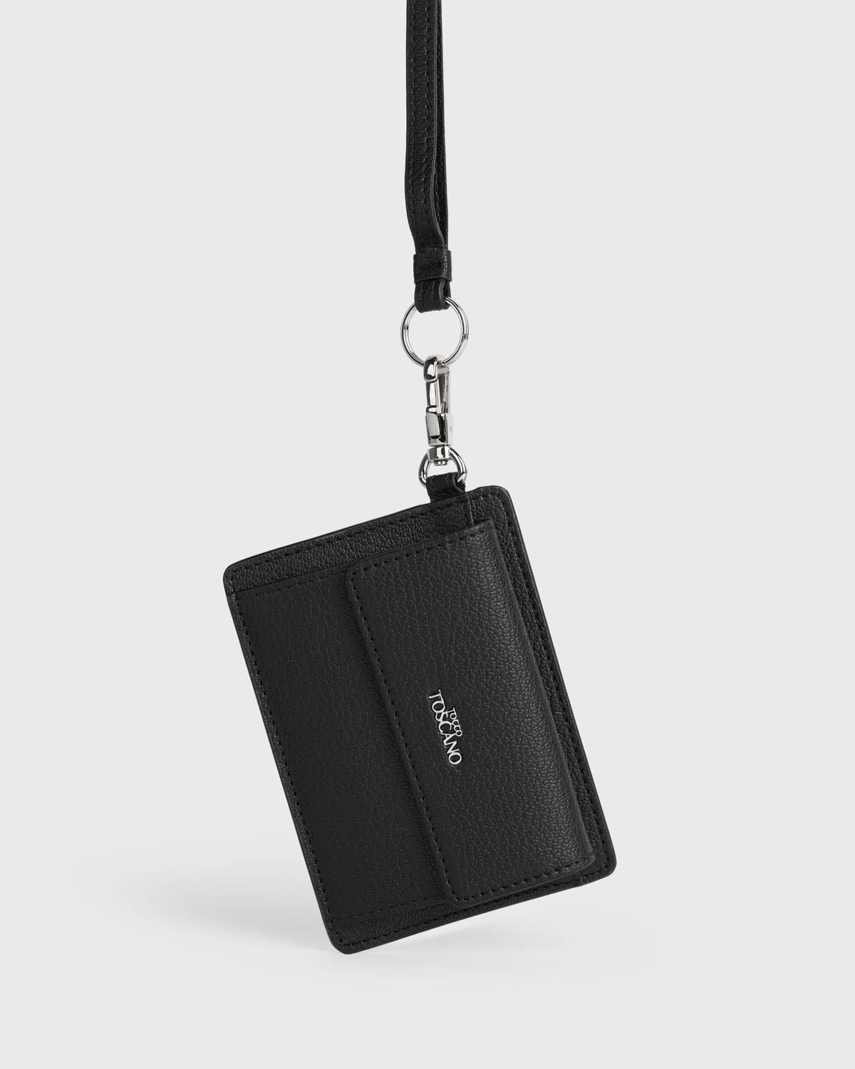 Ember Cardholder with Lanyard (Black)