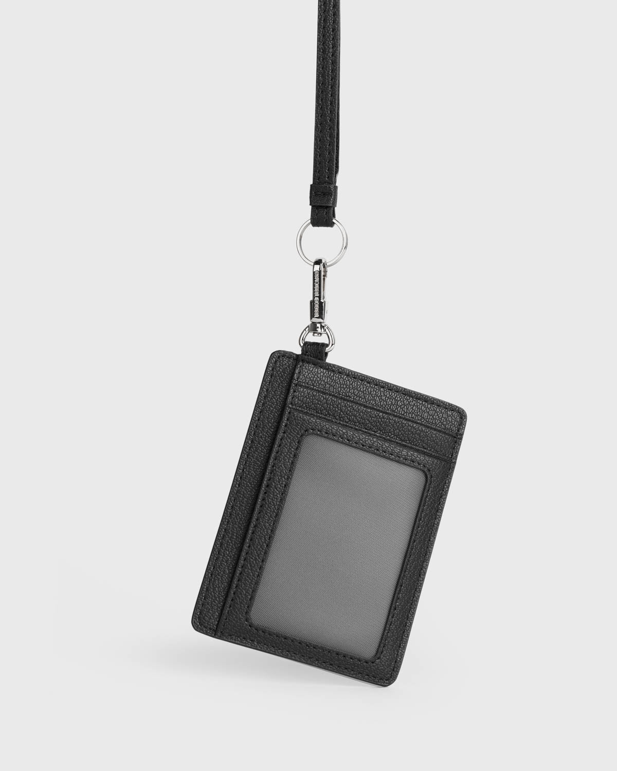 Ember Cardholder with Lanyard (Black)