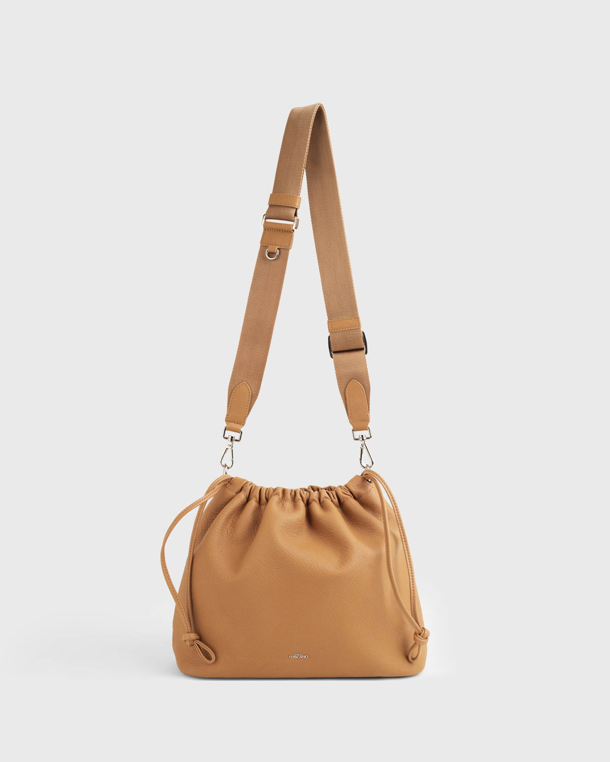 Gia Ruched Bag Camel Tocco Toscano