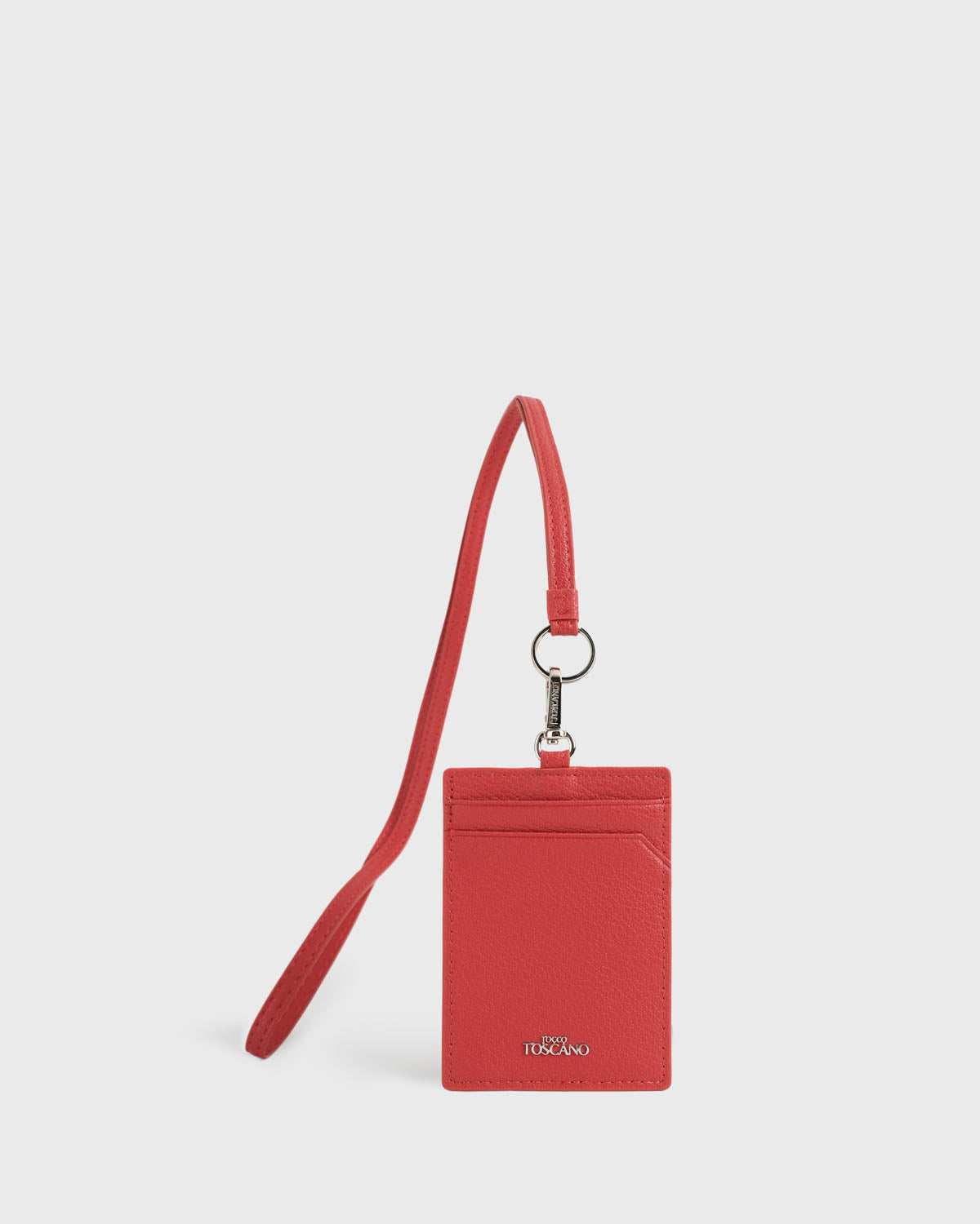 Calla Cardholder with Lanyard (Scarlet)