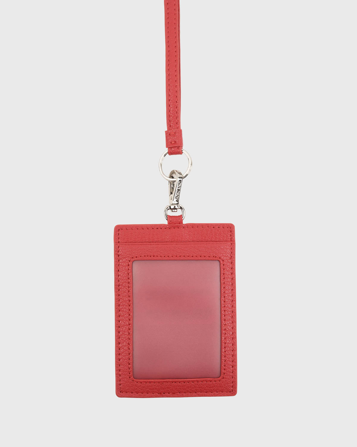 Calla Cardholder with Lanyard (Scarlet)