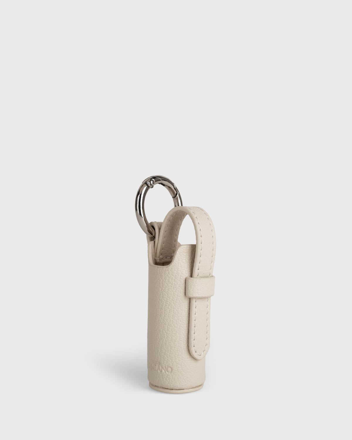 Calla Lipstick Holder (Cream) | Silver Ring