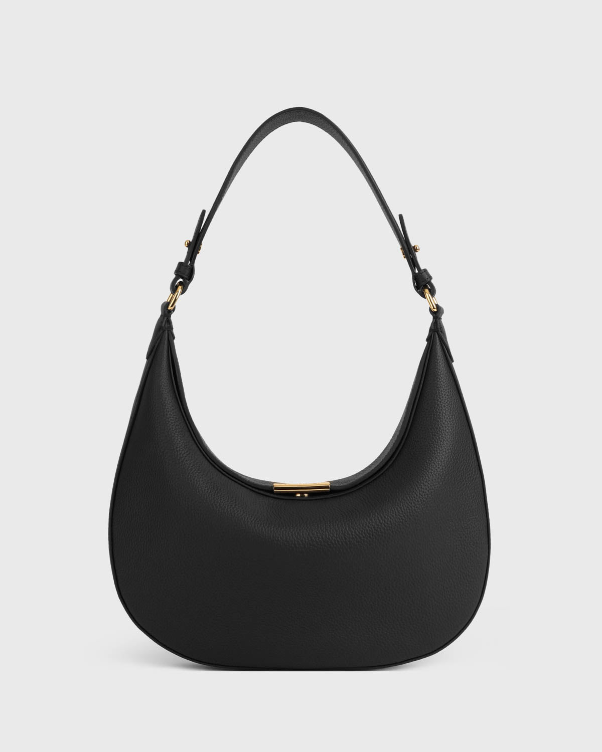 Gianna Crescent Hobo (Black)