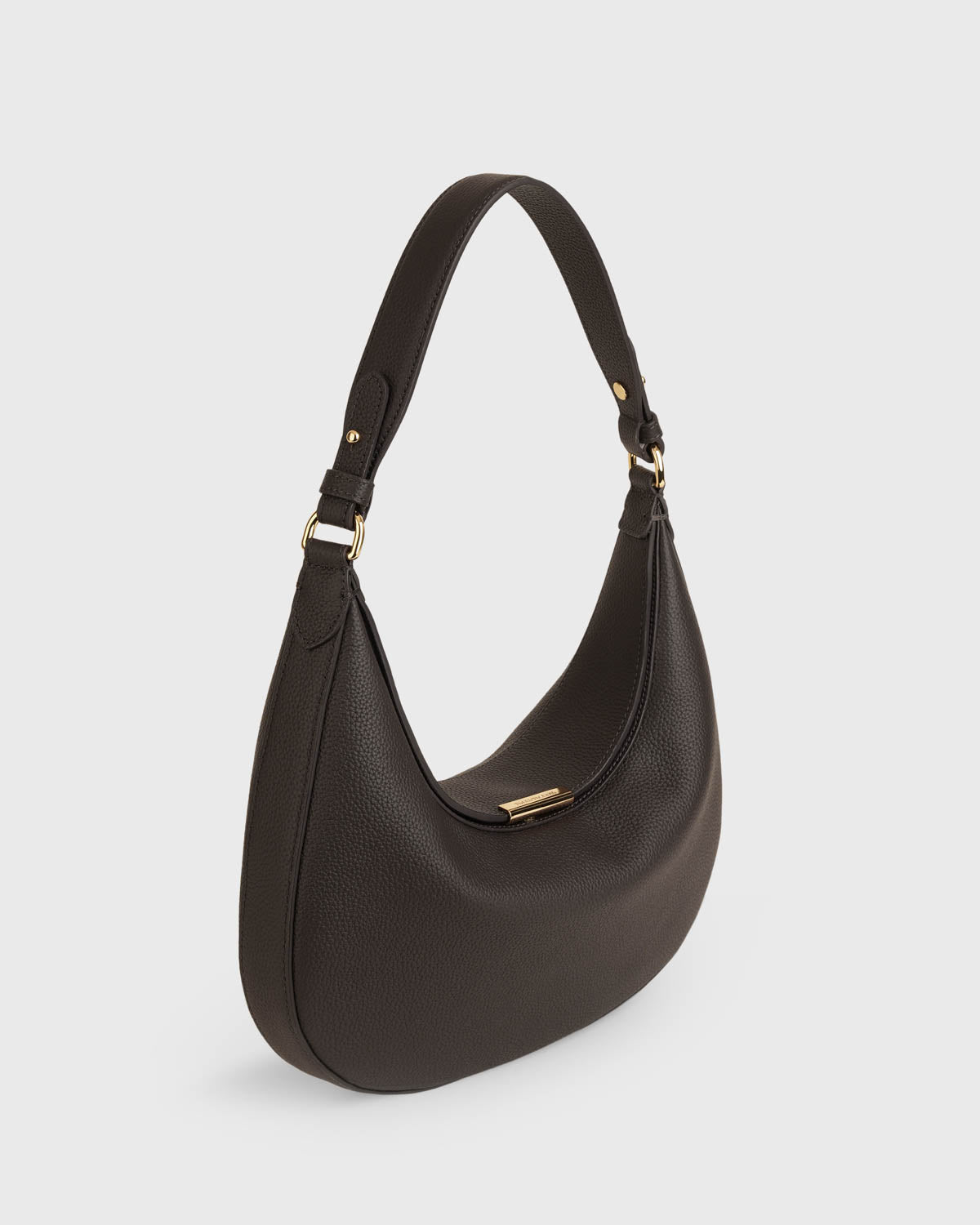 Gianna Crescent Hobo (Dark Plum)