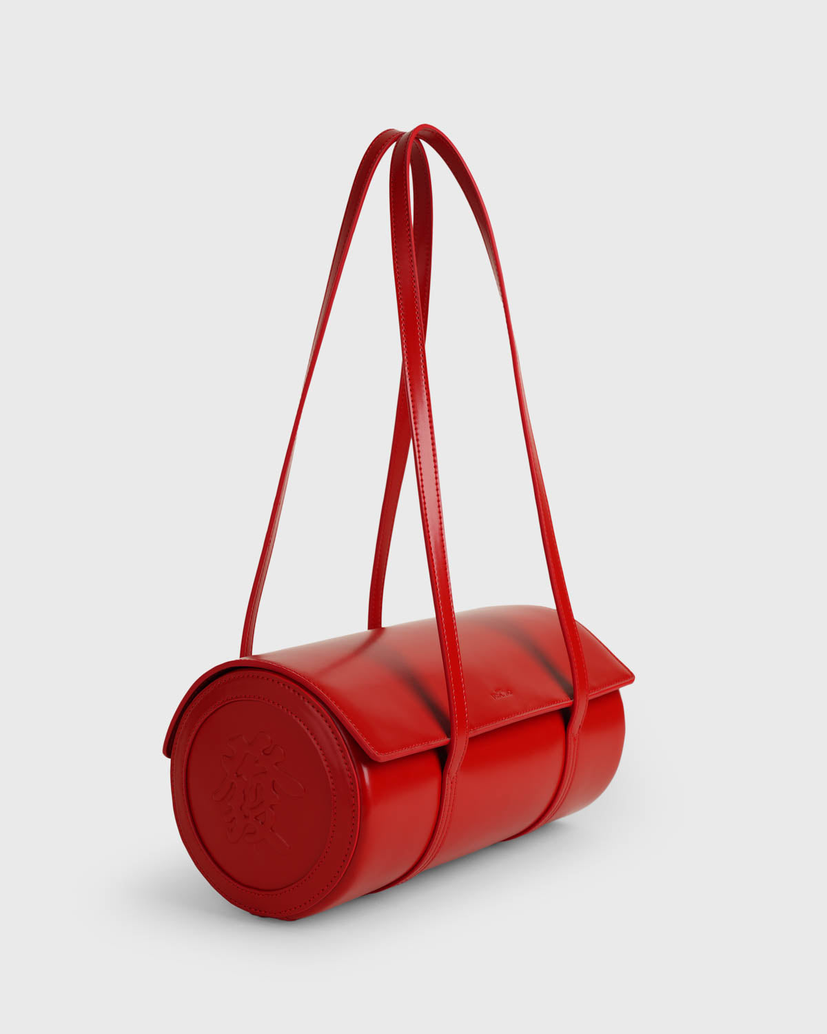 Mahjong Cylinder Bag (Scarlet)