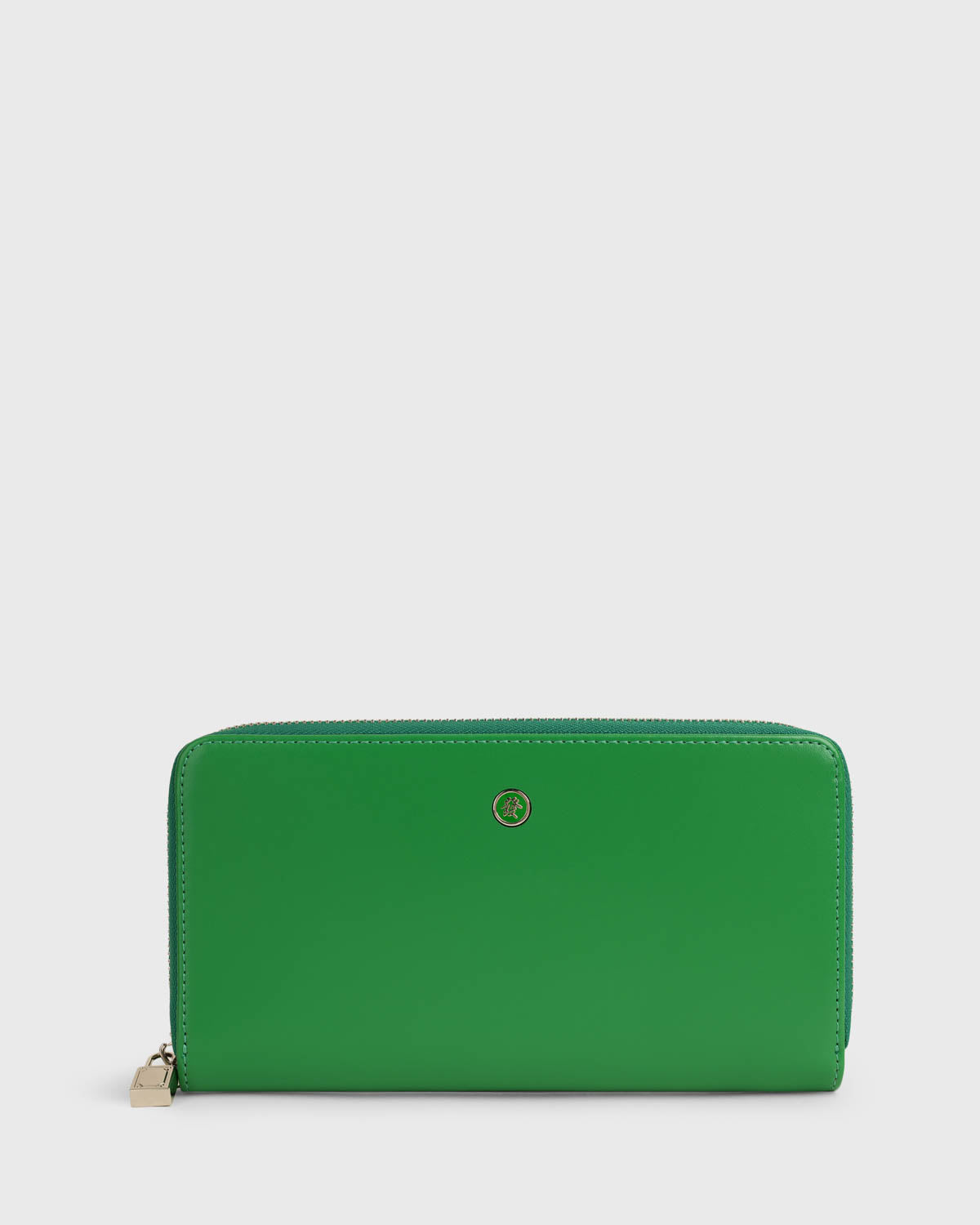 Mahjong Long Wallet (Bold Green)