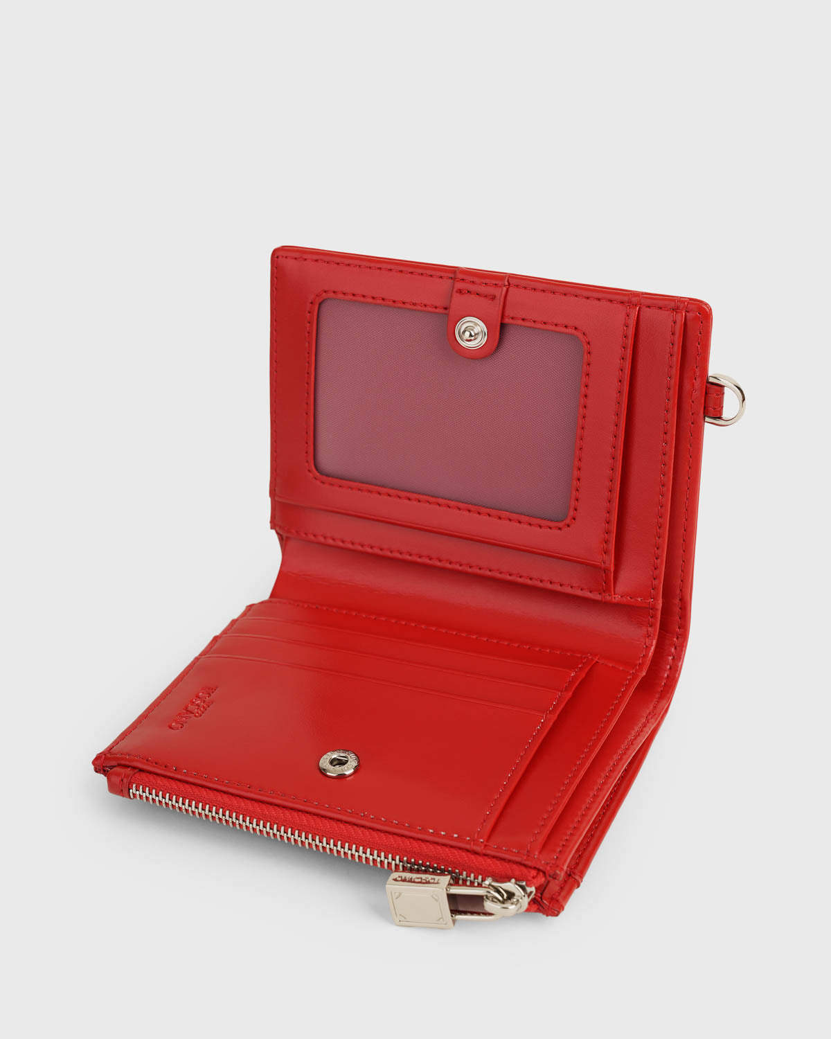 Mahjong Bifold Wallet (Scarlet)