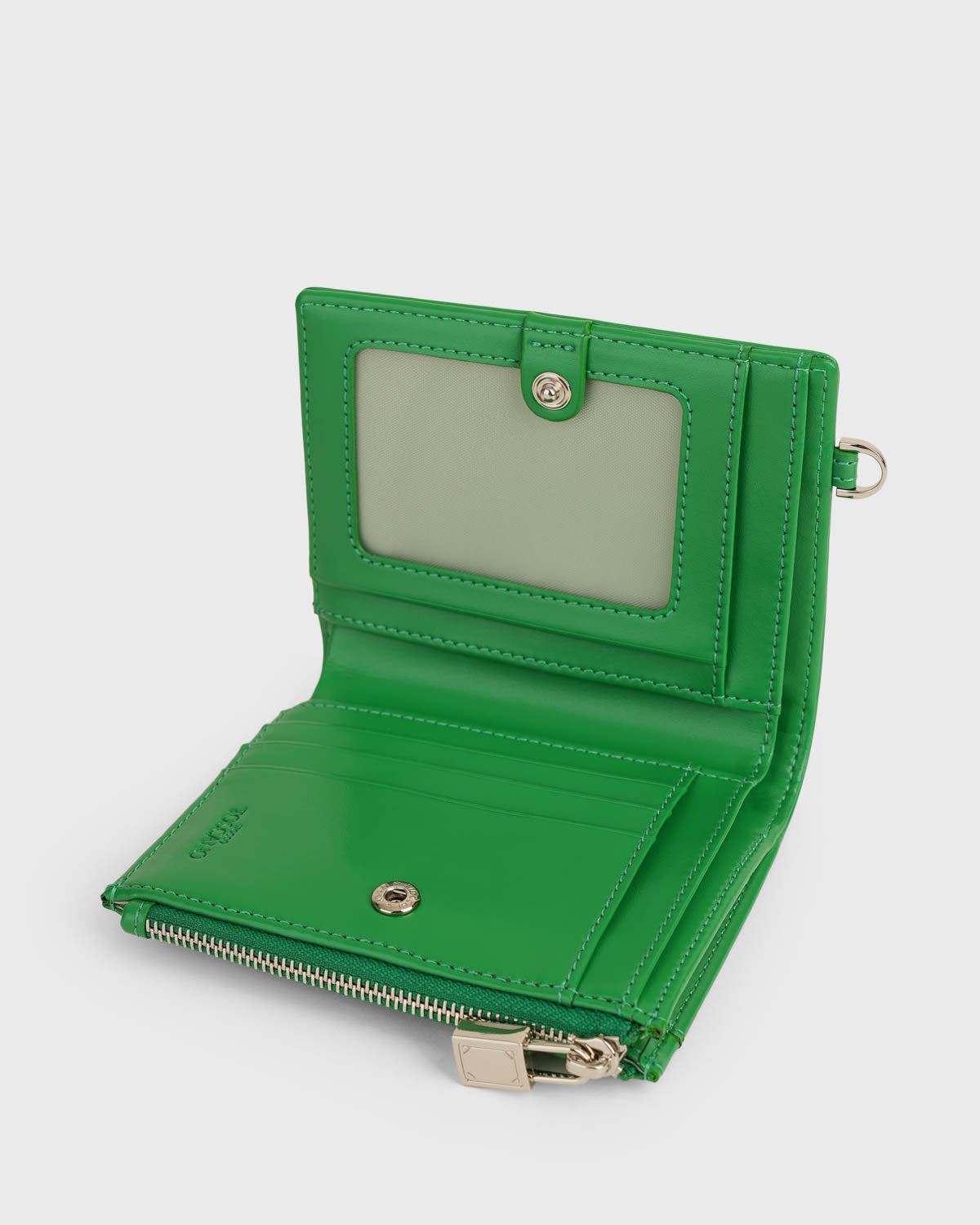 Mahjong Bifold Wallet (Bold Green)