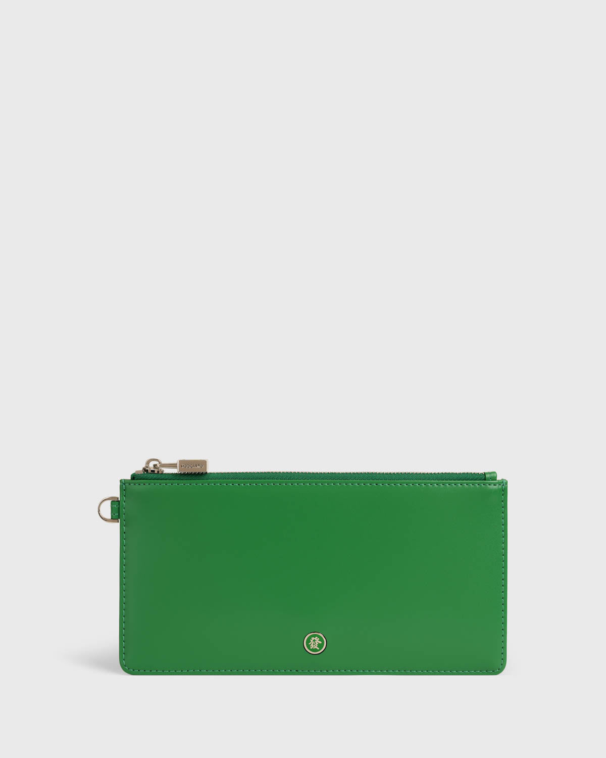 Mahjong Slim Card Wallet (Bold Green)