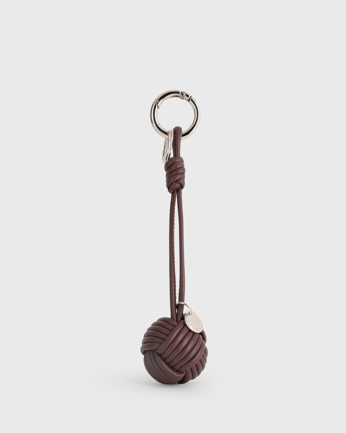 Sonya Braided Ball Charm (Plum)