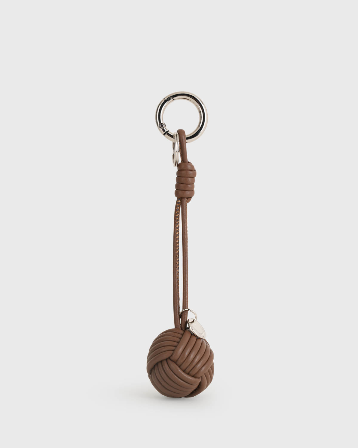 Sonya Braided Ball Charm (Chocolate)