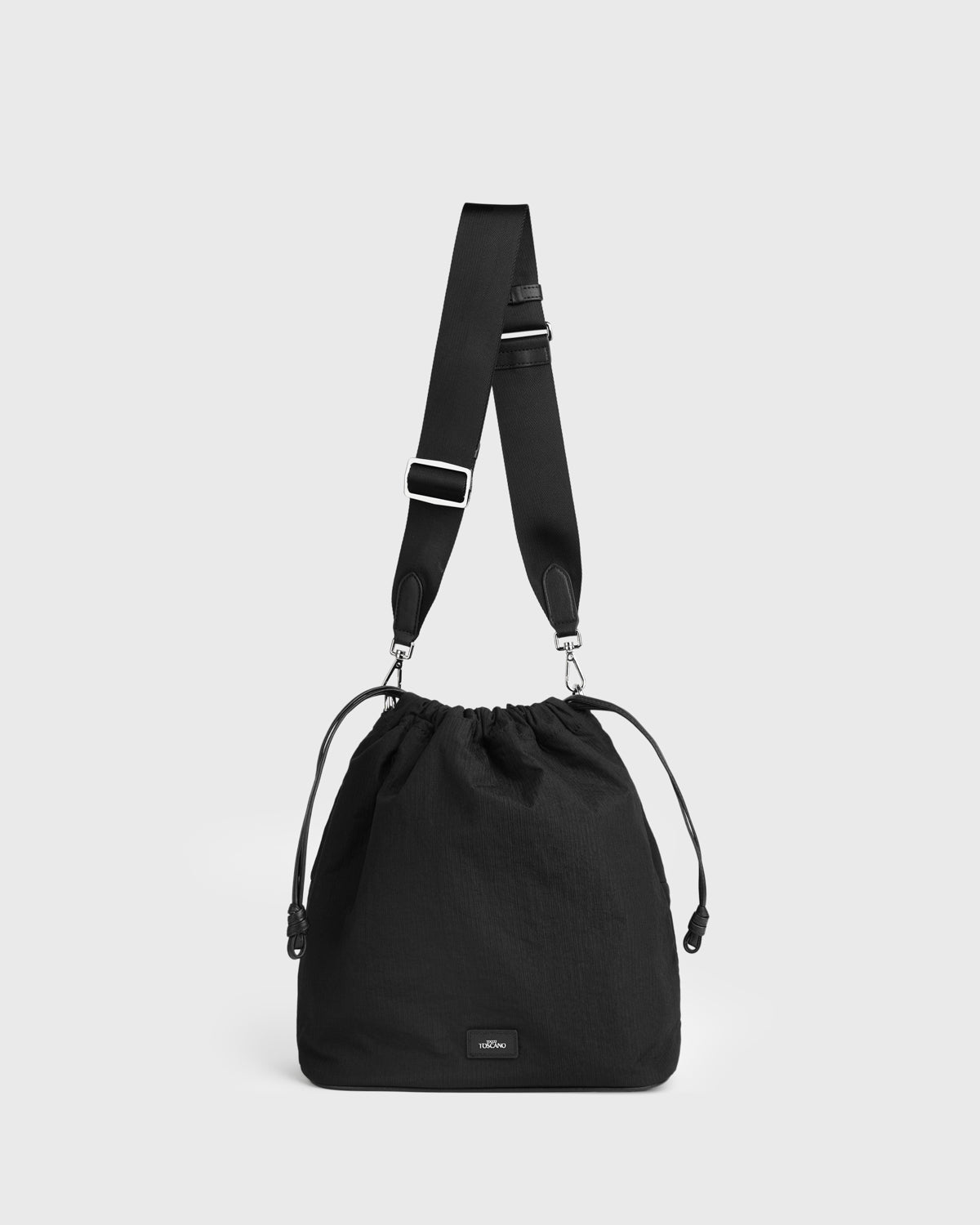 Sonya Ruched Bag (Black)