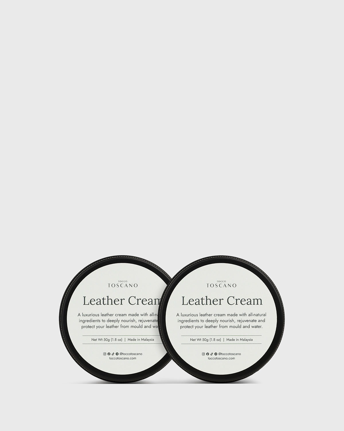 Leather Cream Twin Bundle