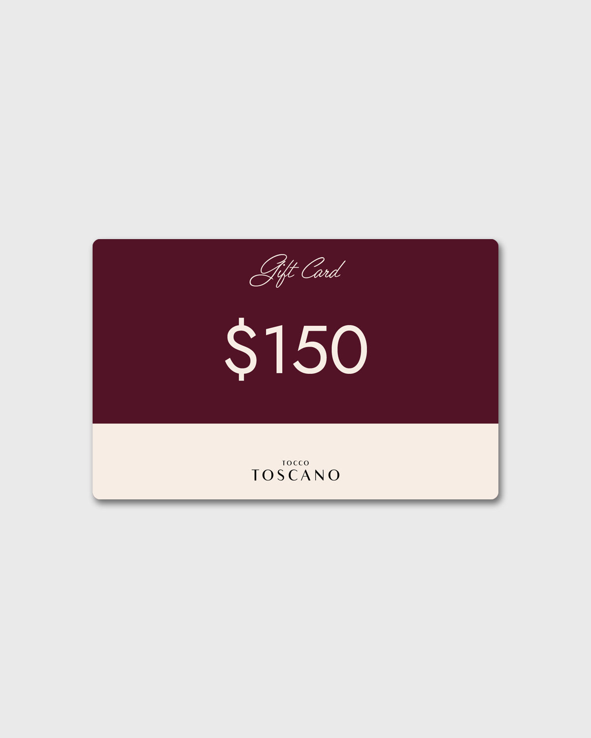 Gift Card: S$150