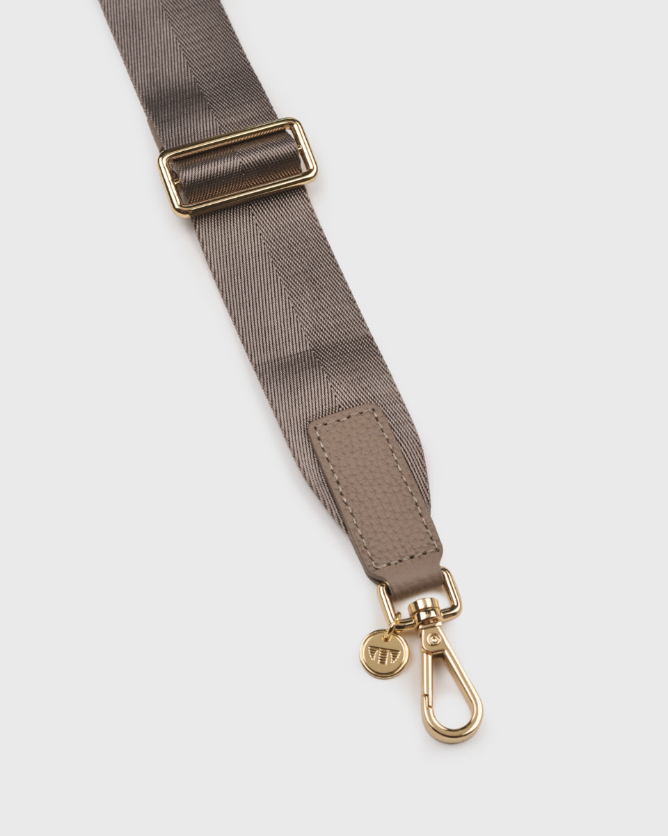 Grey bag strap hotsell