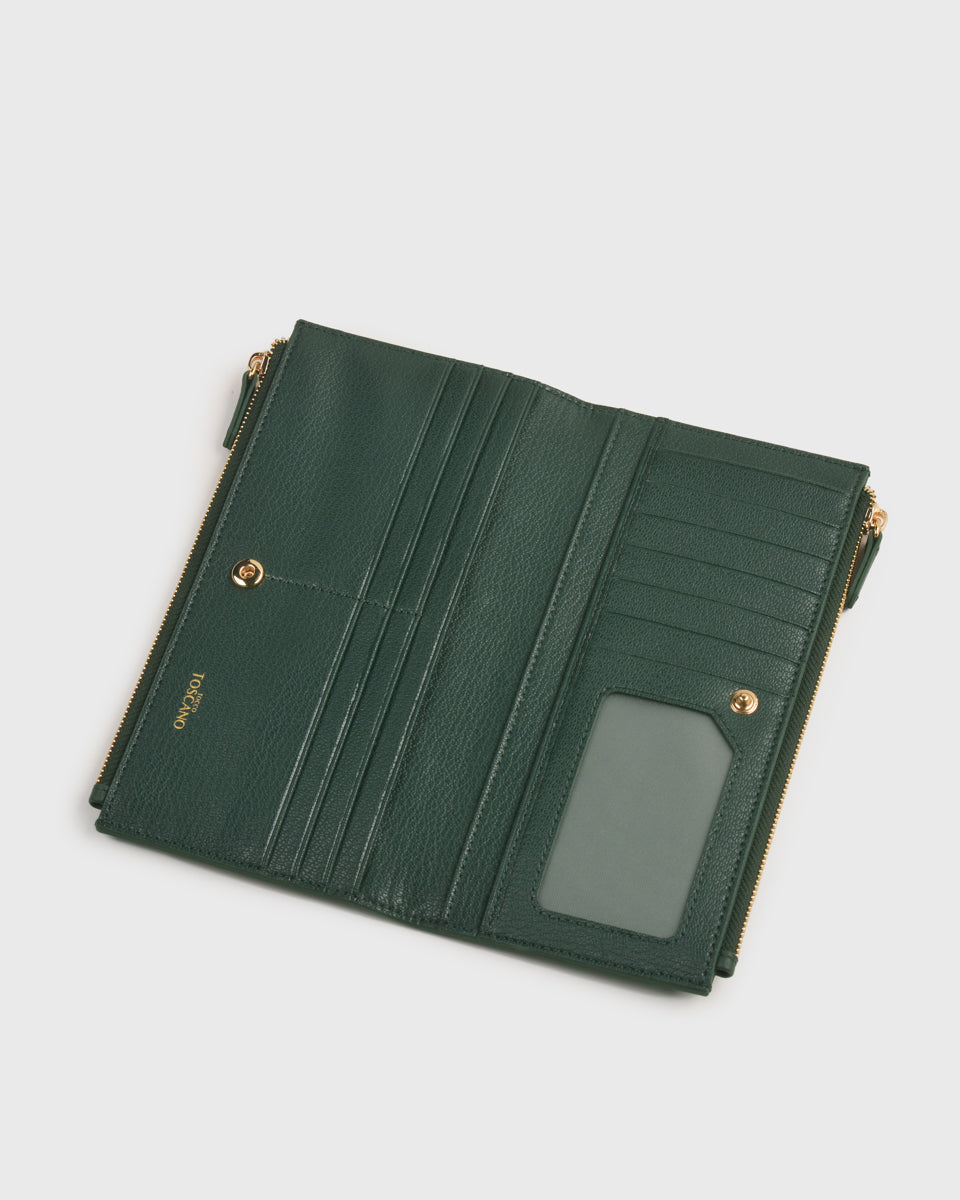 Aimee Long Wallet (Green)