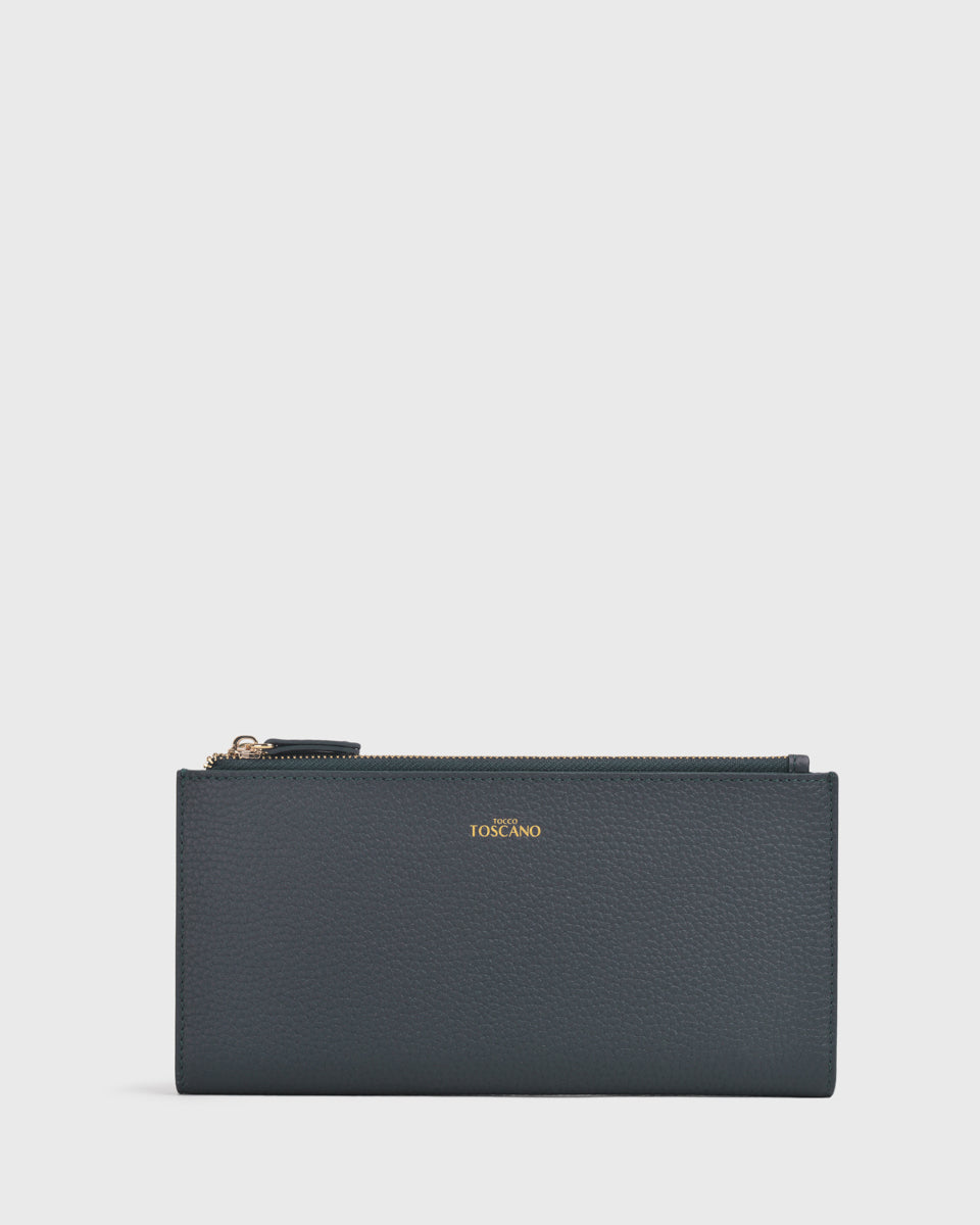 Aimee Long Wallet (Navy)