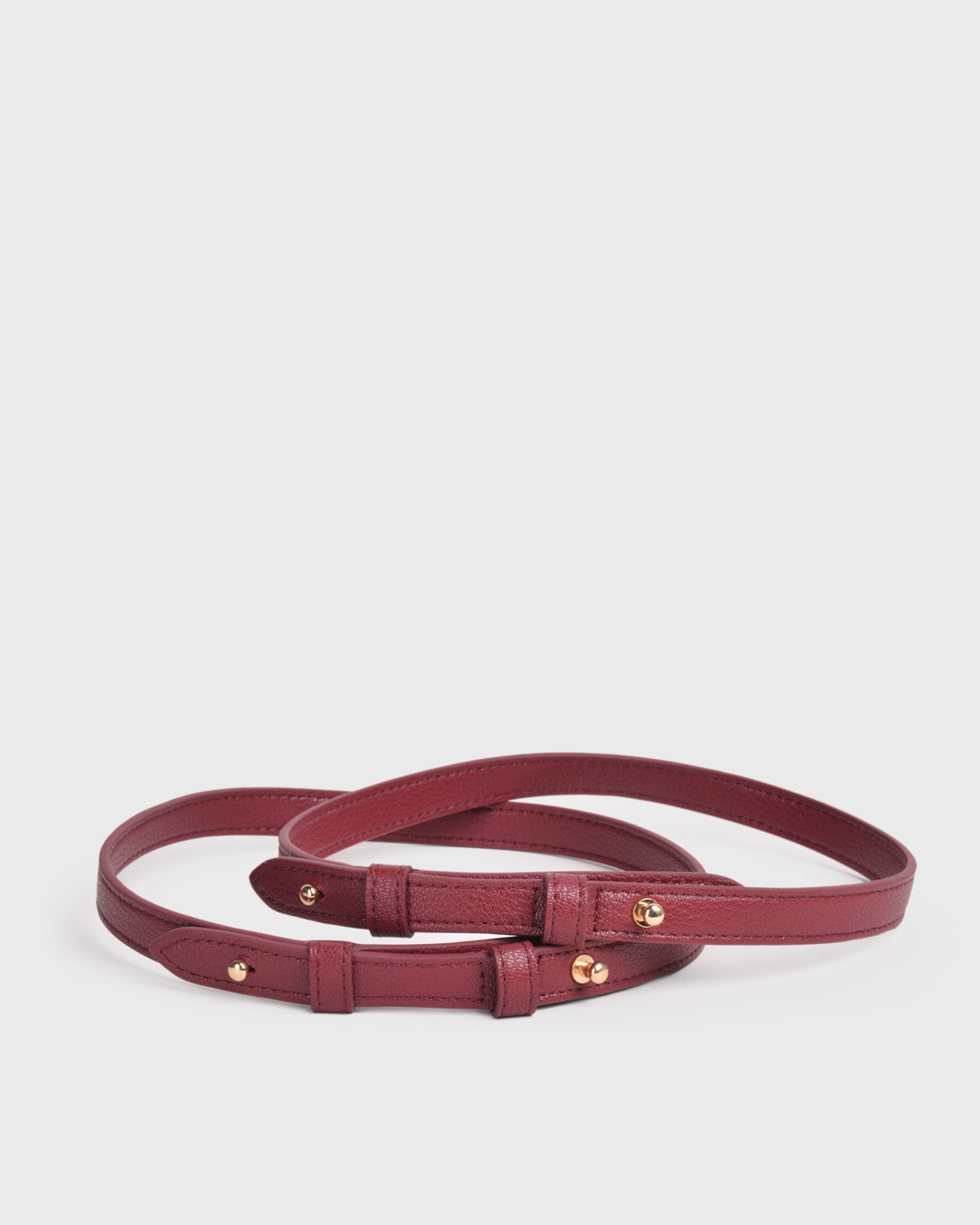 Aimee Dual Shoulder Straps (Burgundy)