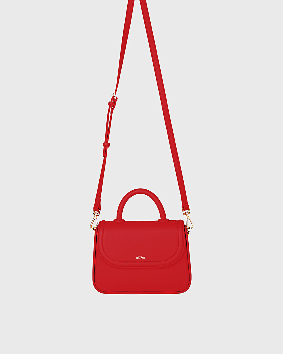 Cleo 15mm Adjustable Bag Strap (Scarlet)