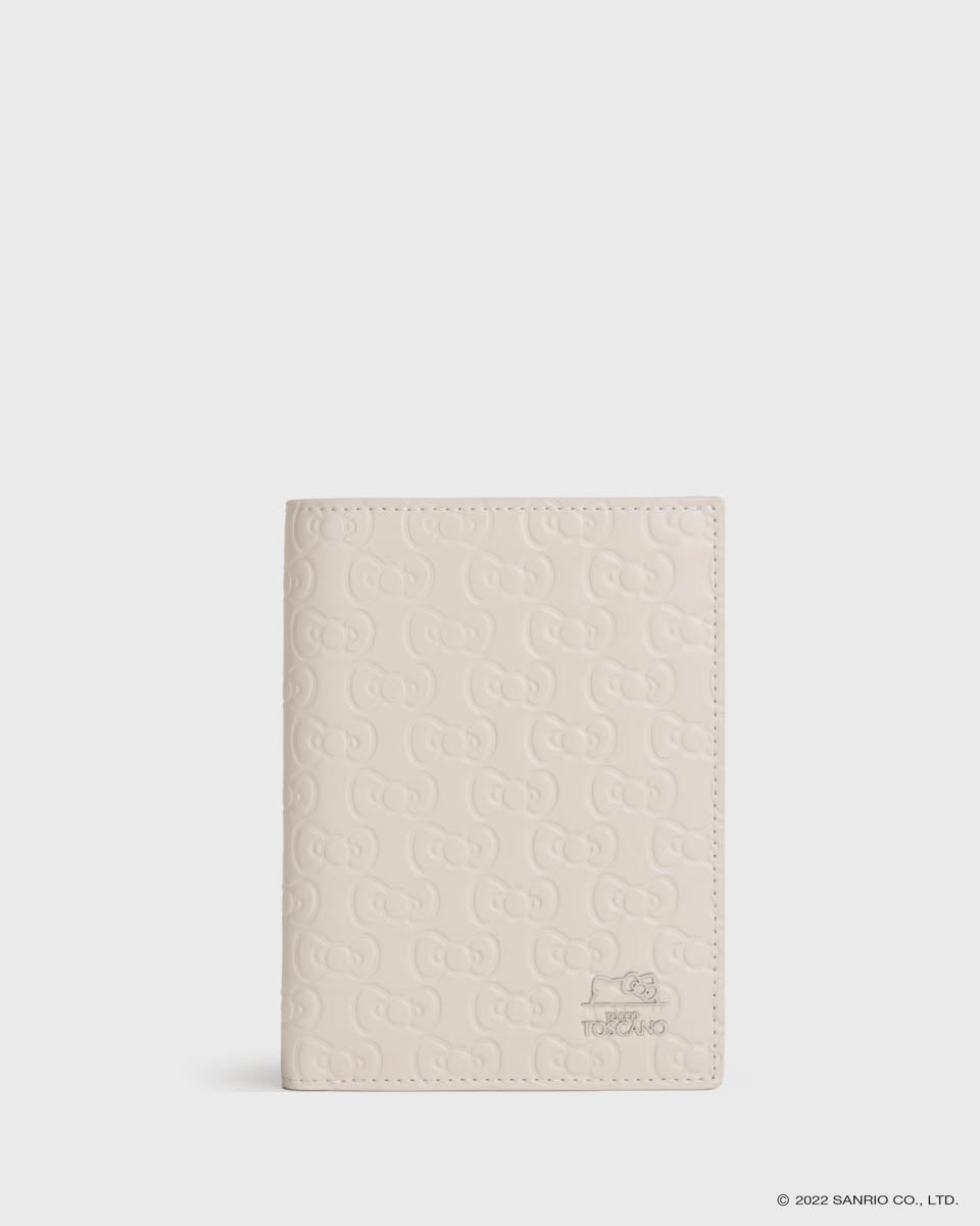 TOS x Hello Kitty Passport Wallet (Cream)