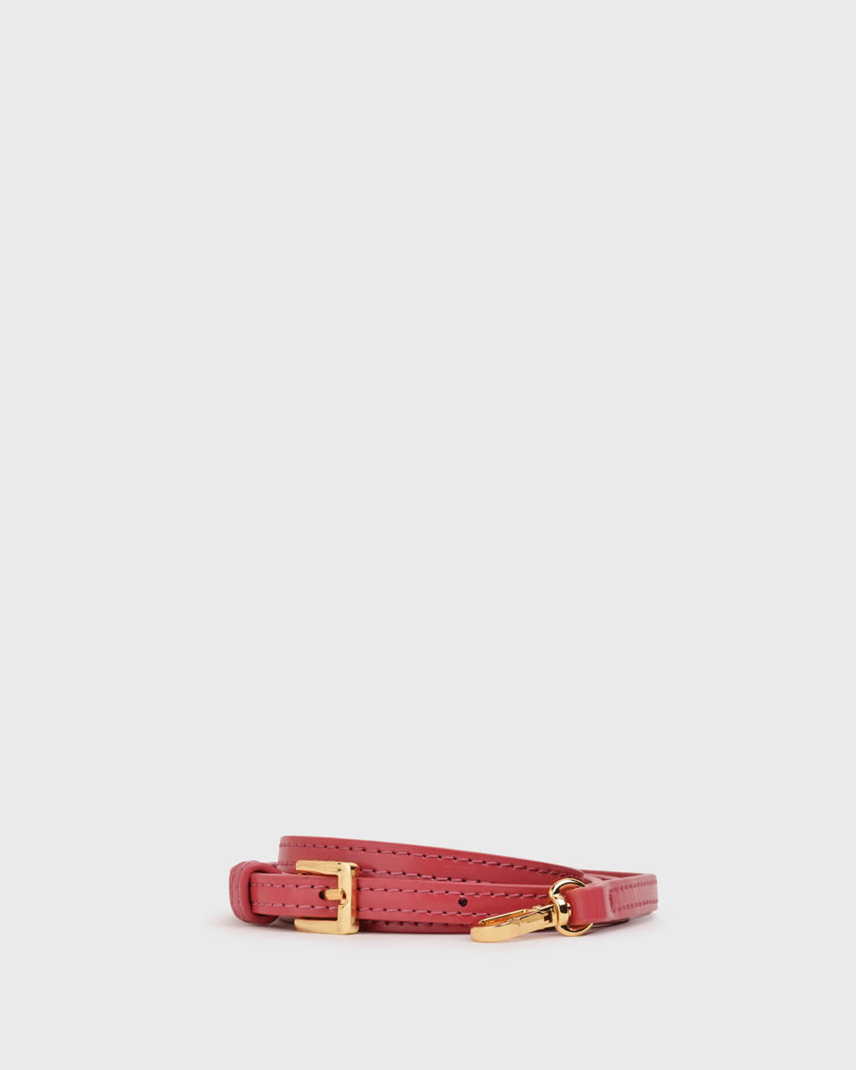 Jennie Micro Adjustable Bag Strap (Rouge)